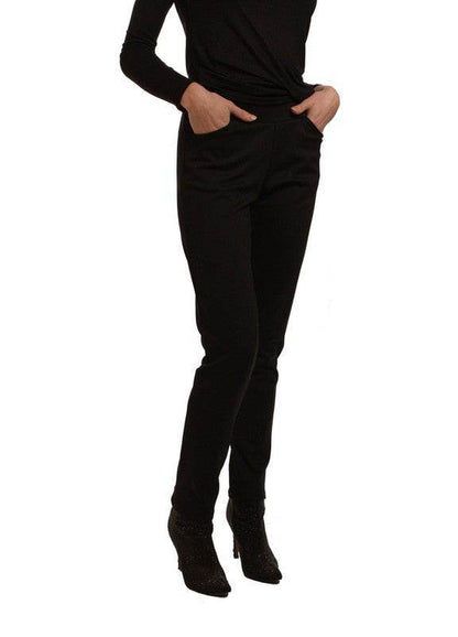 Straight Leg Mid-Rise Trouser