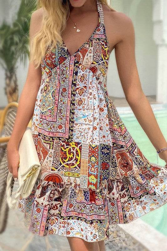 Valencia Halter Resort Dress
