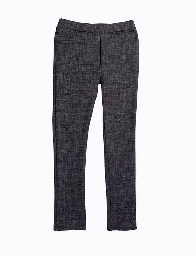 Straight Leg Mid-Rise Trouser