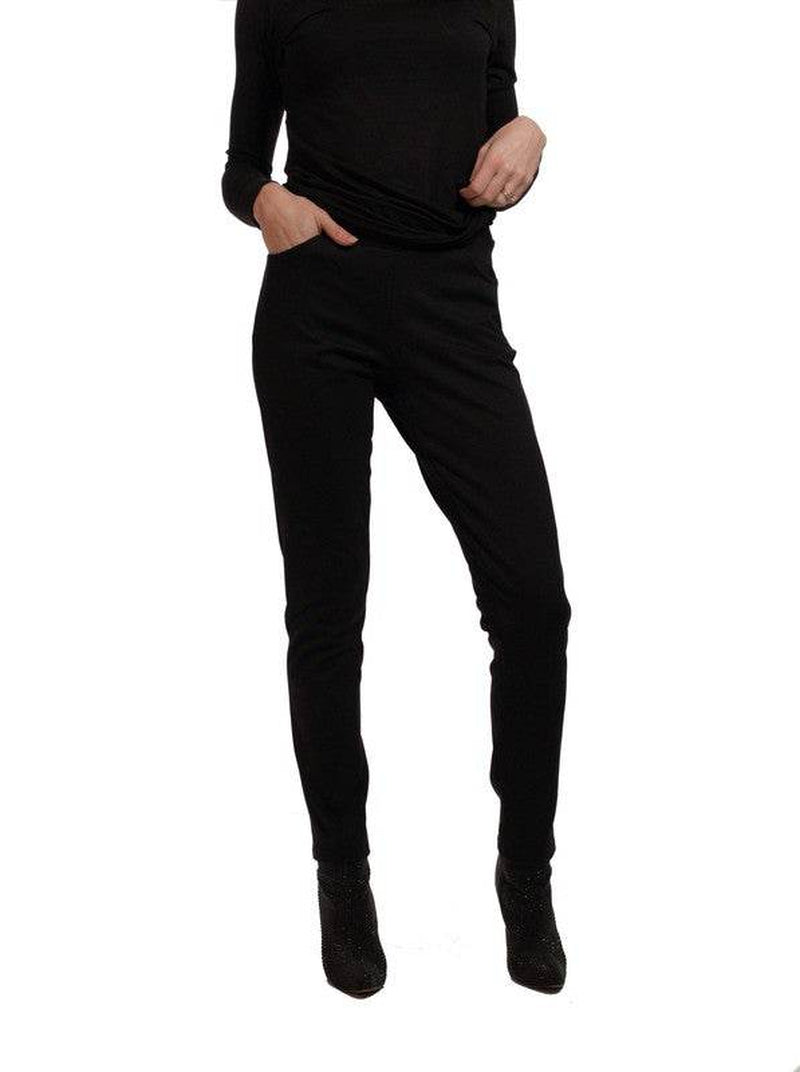 Straight Leg Mid-Rise Trouser