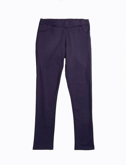 Straight Leg Mid-Rise Trouser