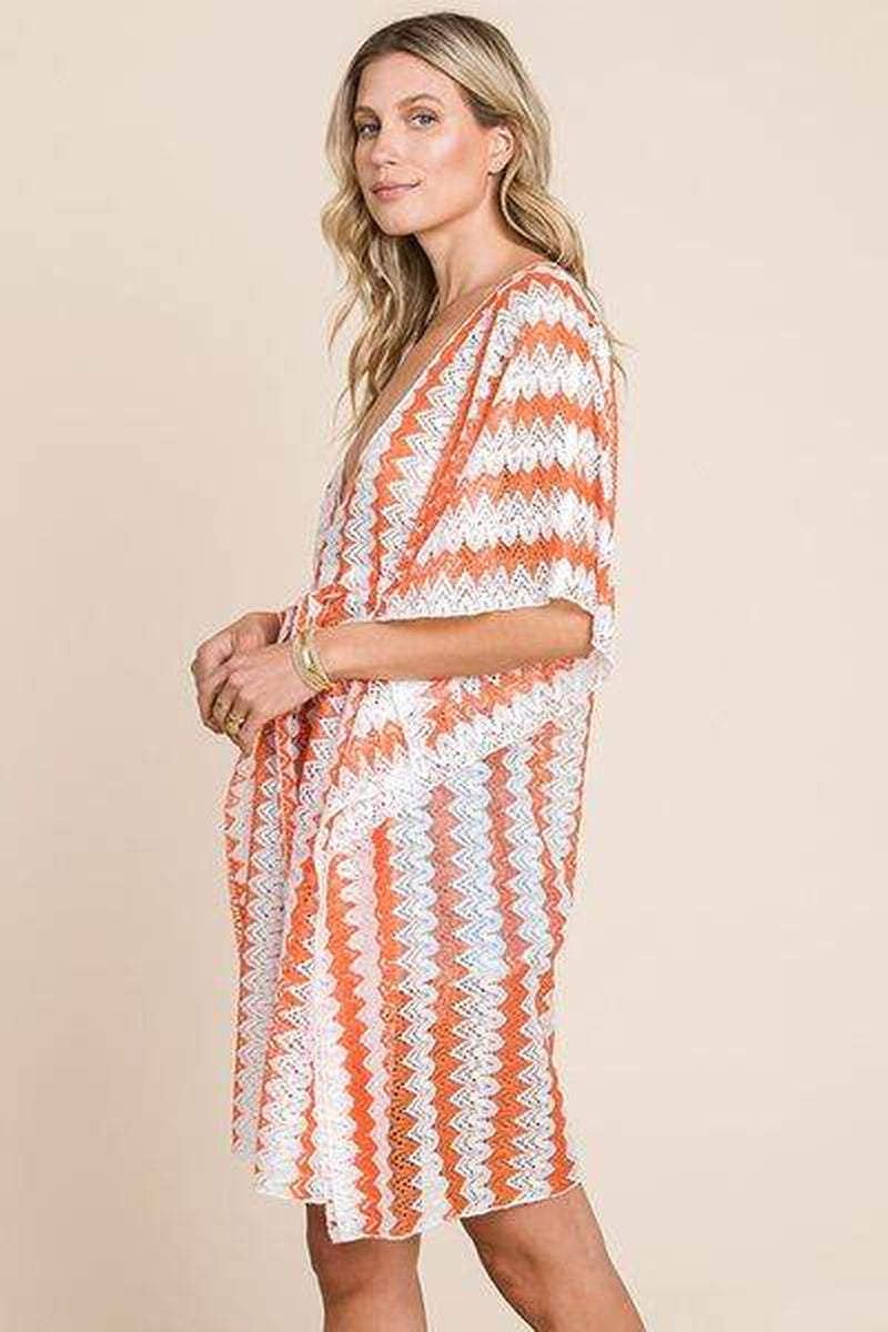 Crochet Lace Swim  Cover-Up